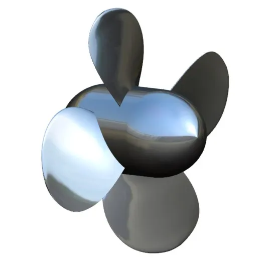 New GZ-Ice Prop Series High Ice Grade 4 Blades Polar Underwater Propeller for Replacement/Repair