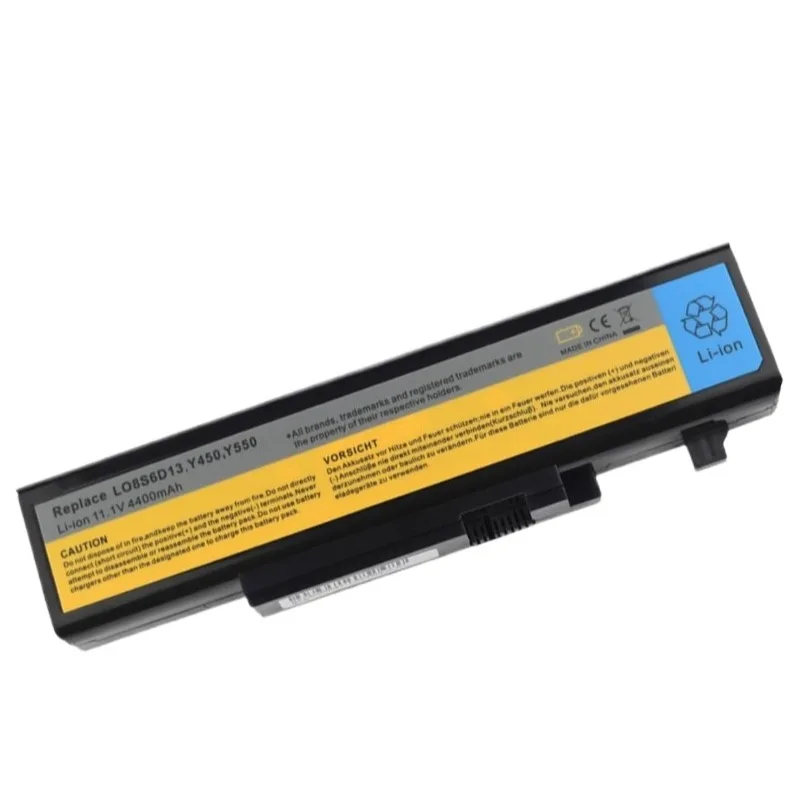 جديد 11.1 فولت 4400 مللي أمبير Y450 Y550 6 خلايا بطارية كمبيوتر محمول جديدة لينوفو Y450A Y550A 55Y2054 Y450G L08S6D13 L08L6D13L08O6D13 Y550P #3