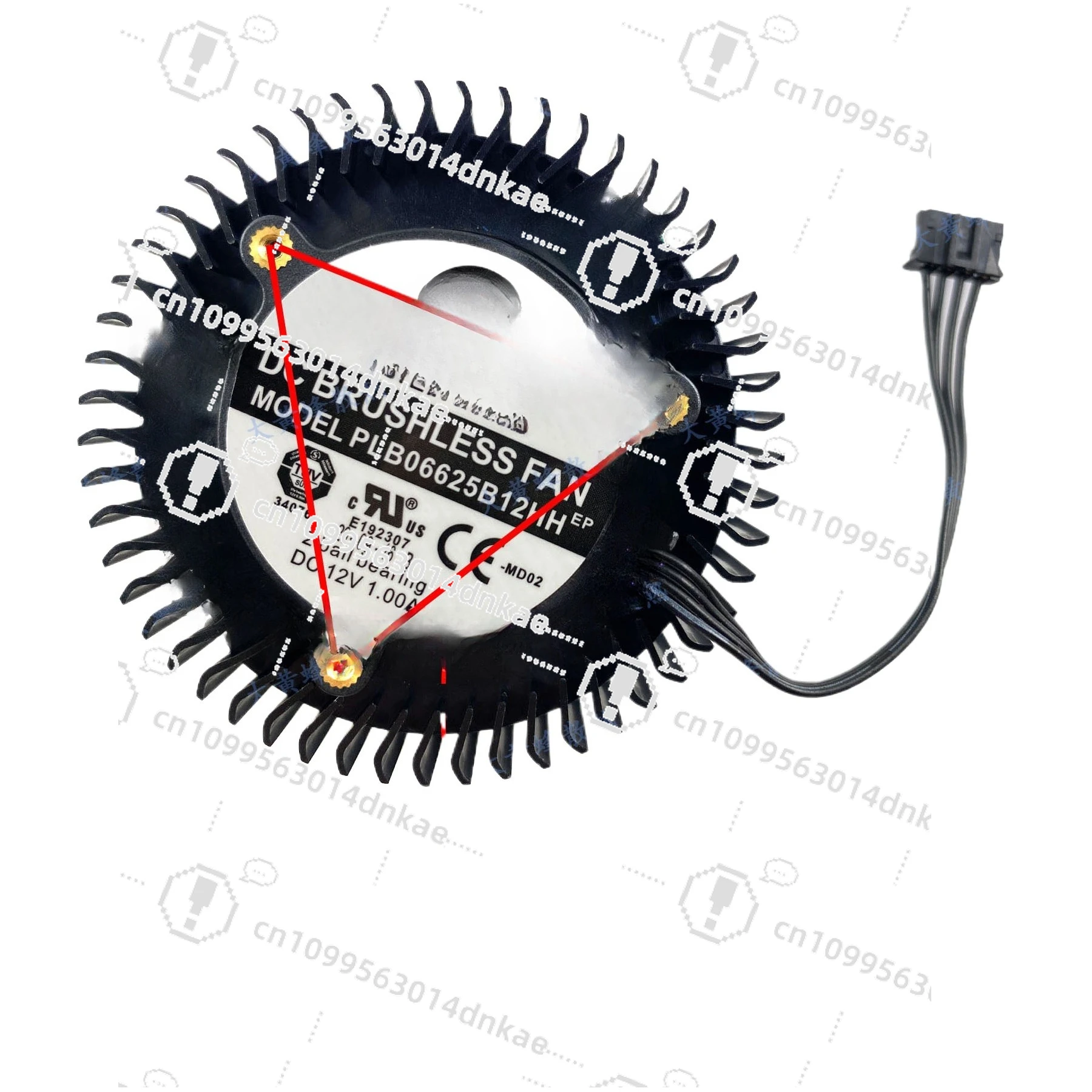 مروحة رسومات GTX1060 1070ti 1080ti TURBO Turbo #3