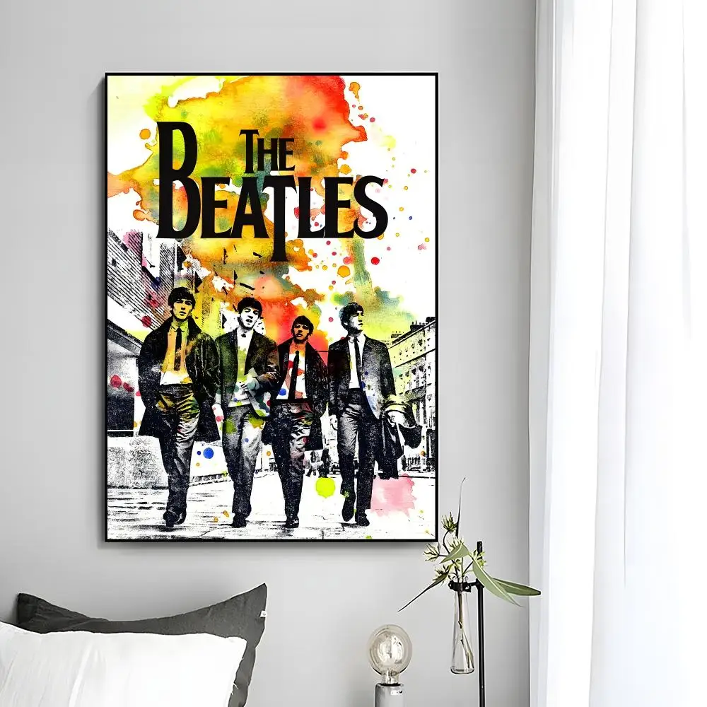 Klassisches Band-Poster von The Beatles, Wandkunstdruck, dekoratives Wandbild, Heimdekoration, Geschenk, ungerahmt – Detail 25