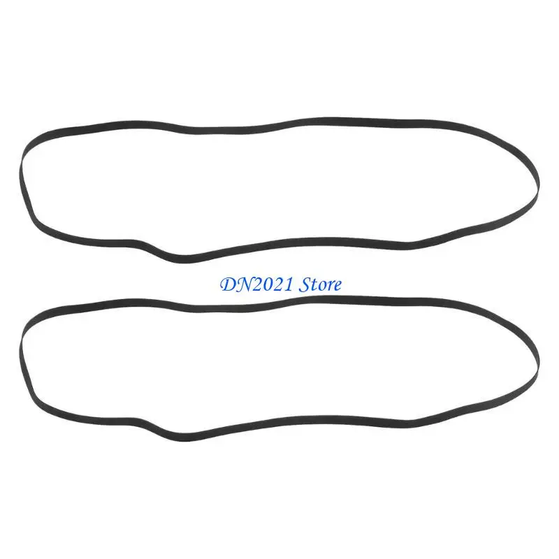 

F3KE 5 мм широкий резиновый ремень для проигрывателя, плоский приводной ремень, замена ремня для проигрывателя, аксессуары для