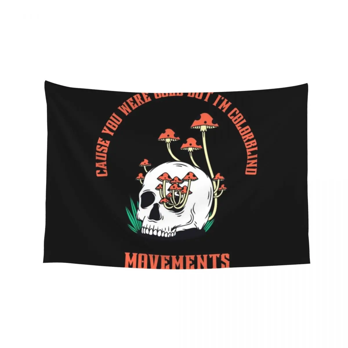 

MOVEMENTS BAND COLORBLIND Classic Tapestry Wall Hanging Decor Wallpaper Wall Hanging Room Decor Tapestry