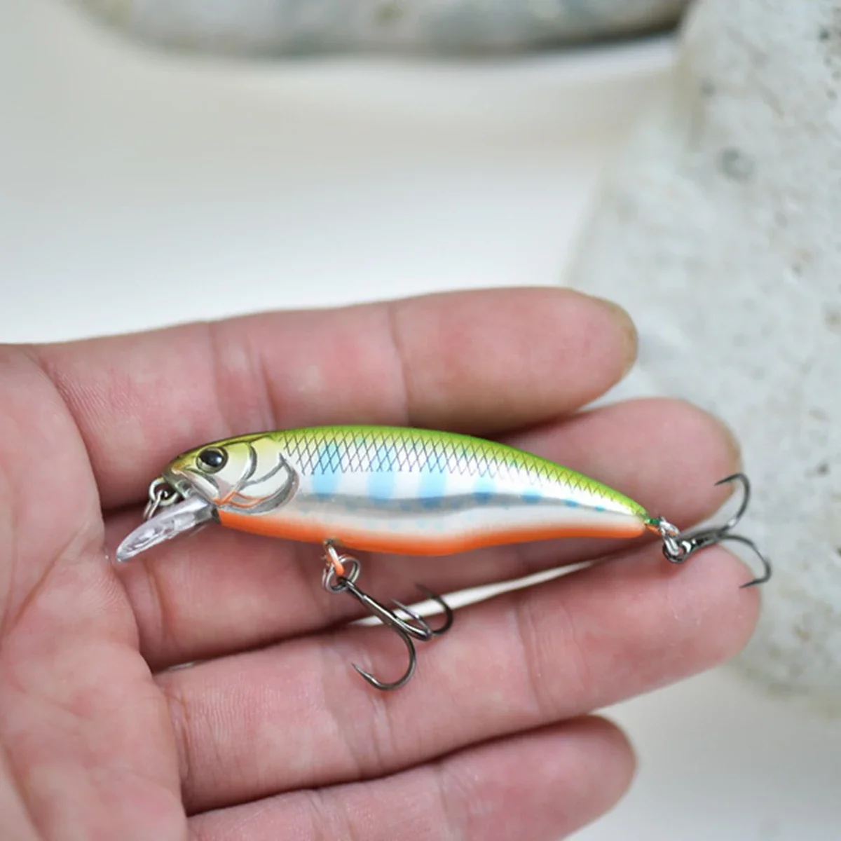 2024 Japan Hot Model Sinking Minnow Fishing Lures 52mm 4.5g Jerkbait Bass Pike Carkbait Wobblers Swimbait Professional Hard Bait