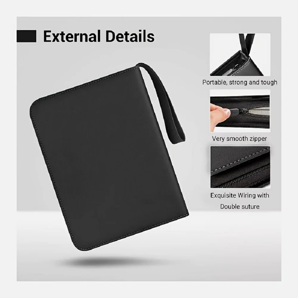 cards-colletction-album-900-pockets-collection-binder-folder-pu-collector-album-for-pokemon-tcg-mtg-other-game-cards-sport-cards