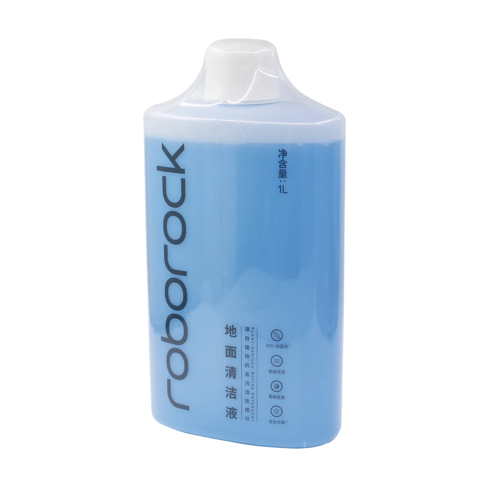 

Líquido de limpieza Original de 1L para Roborock, 99,9% антибактериальный, без 남xico, suave, baja burbuja, fragancia de naranja pom