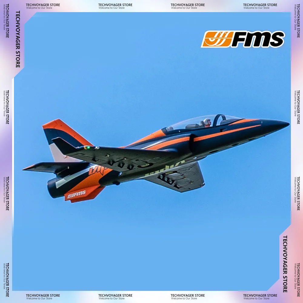 FMS 90mm Super Viper PNP Airplane Model Ducted Fan EDF Jet Flap Wingspan 1400mm Giant Model Plane Gifts for Model Hobby Sports