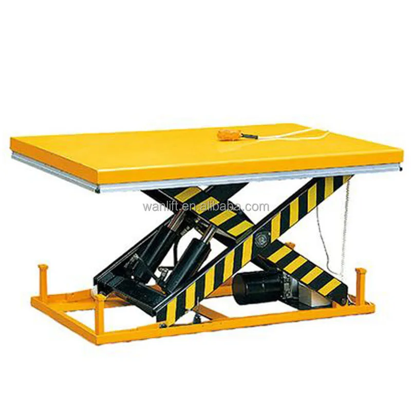 

New 500kg~3000kg Restaurant & Hotel Use Workshop Electric Hydraulic Scissor Lift Table Electric Lifting Table