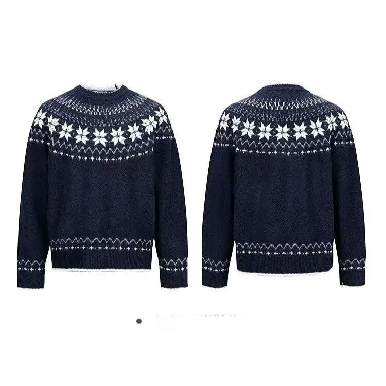 

Мужской трикотаж Slim Fit round Ne, модный осенне-зимний базовый топ, новинка 2024, повседневный длинный топ Sli Personali