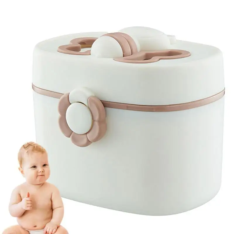 

Snack Container Baby Newborn Milk Powder Storage Container Kids Fruit Formula Sealing Dispenser Leak-proof Baby Supplies With