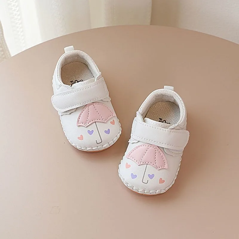 

Soft Sole Anti Slip Princess Loafers for 0-1 Year Old Baby Girls Spring Autumn First Walkers Non Slip Secure Fit Mary Jane
