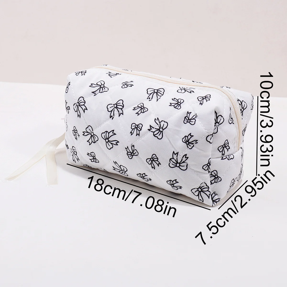 1 adet ilmek baskı kapitone ka - Aesthetic Large Pencil Case Pouch incelemesi ve fiyatı