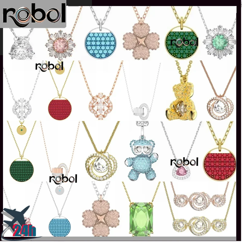 

S925 Silver High Quality Millenia Generation Ginger Series Necklace, Crystal Transparent, Beautiful, High End and Elegant