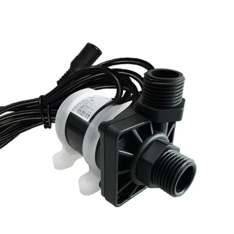 

Miniature DC 24v 12V high pressure booster hot water submersible pump fountain