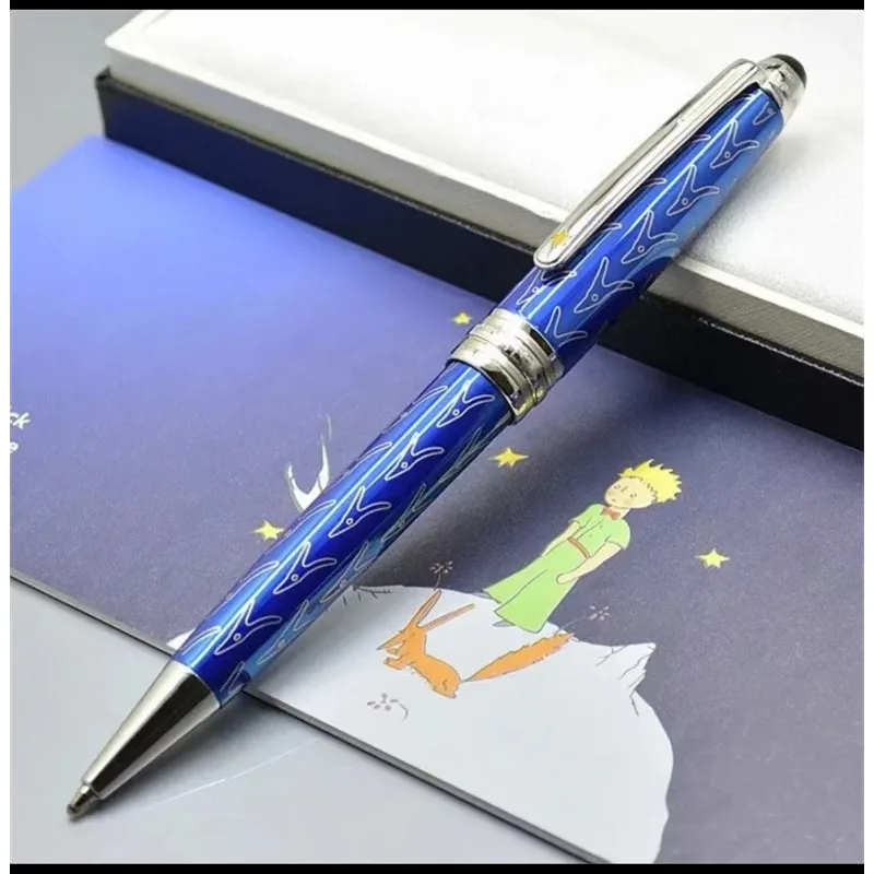 Luxury Import Resin Little Prince Metal RollerBall Pen 0.5MM Black Refill Office Business High-grade Collection Writing Ball Pen