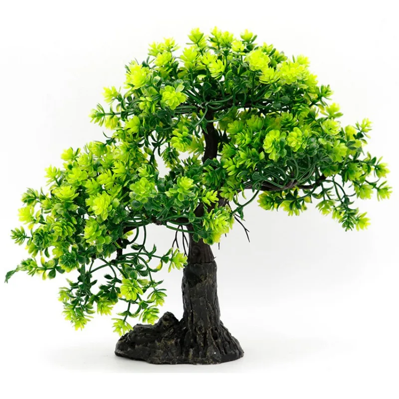 

Fish Tank Landscaping Tree Decoration Simulation Water Plants Rockery Bonsai Plants Hotel Home Decoration Multi-color