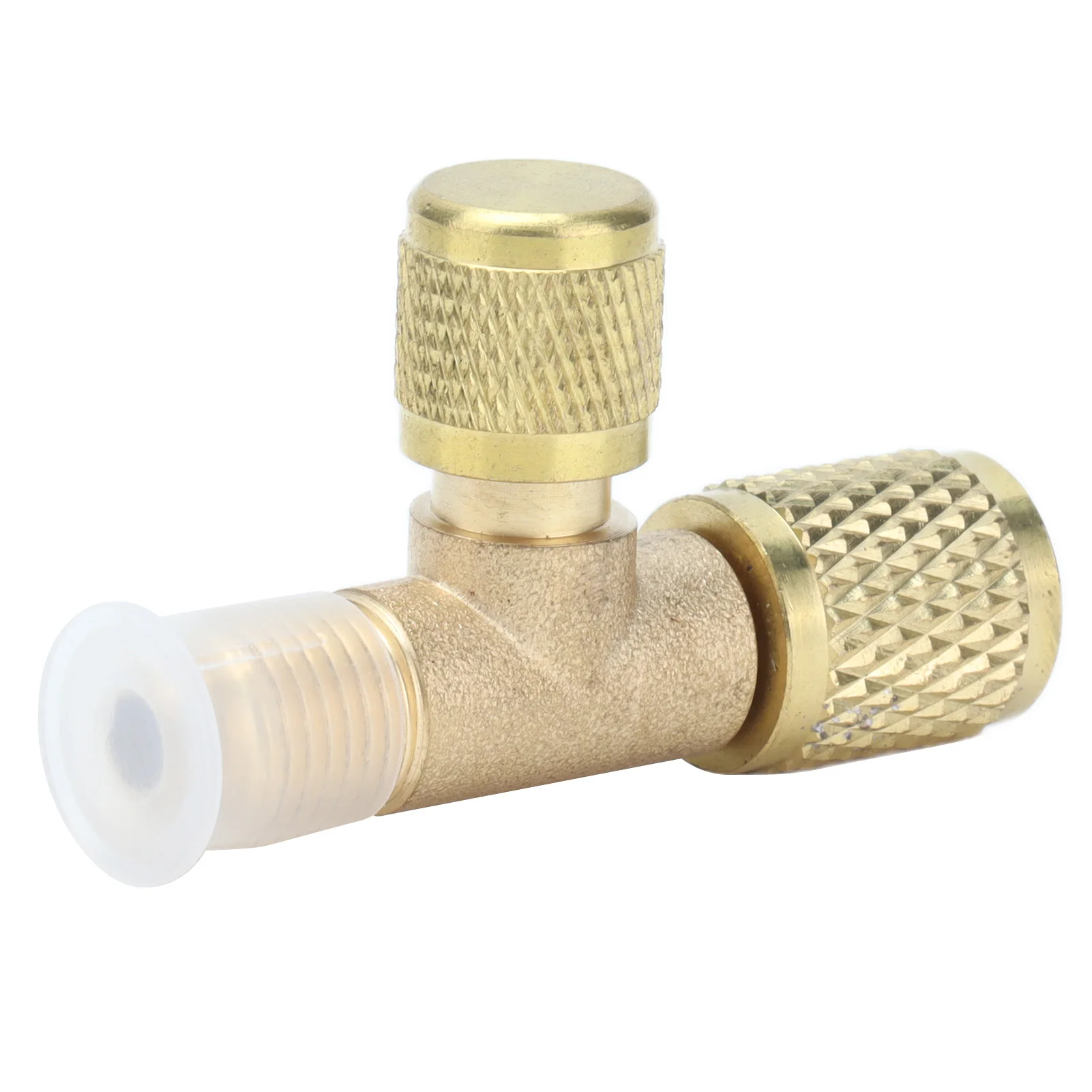 صمام محول شحن تبريد مكيف الهواء ، 1/4SAE ، صمام لـ R22 R12 R134