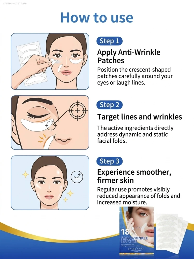 POZOAMIS 2026 New Anti-Wrinkle Stickers: Moisturizes, Firms, And Lifts, NO Wrinkles And Fine Lines, 20 Years Younger, With Delicate, Healthy, And Elastic Skin.