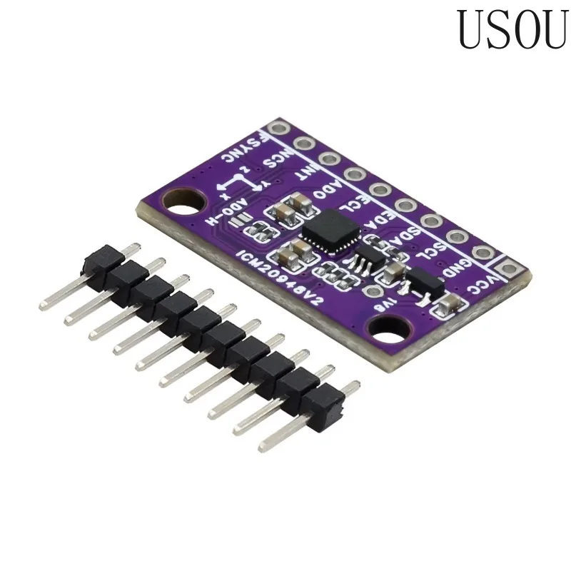 GY-ICM20948V2 9DOF 9-Axis Sensor Acceleration Magnetic Field Sensor Module ICM20948V2 ICM-20948 Replaces MPU-9250 MPU-9150
