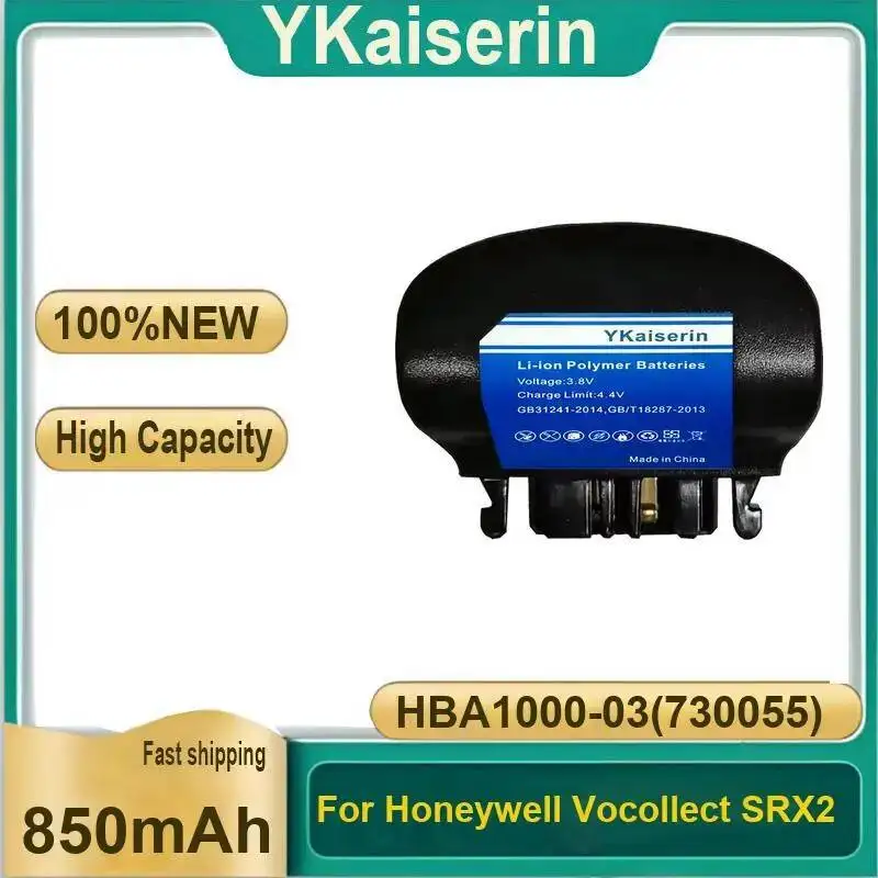 

HBA1000-03 730055 Portable 850Mah For Honeywell Vocollect SRX2 Good Low-Temperature Performance Wireless Earphone Battery