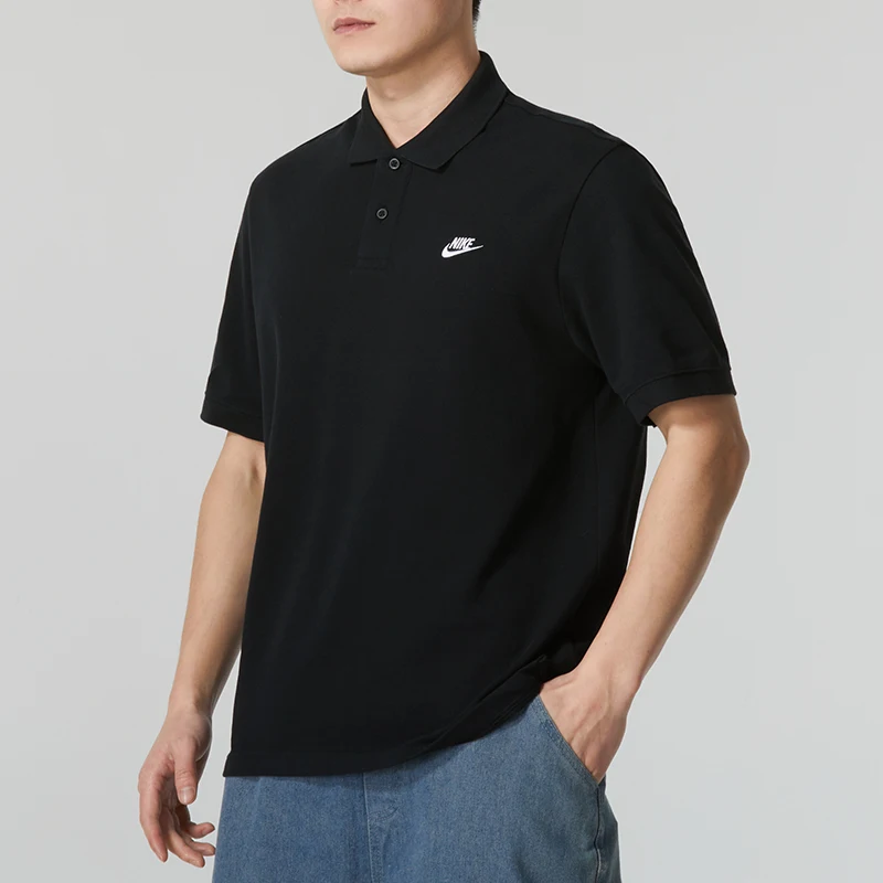 

Мужская футболка Nike Club Ss, повседневная модная простая спортивная одежда, деловая повседневная рубашка-поло для гольфа, тенниса с лацканами и коротким рукавом Fn3895-010