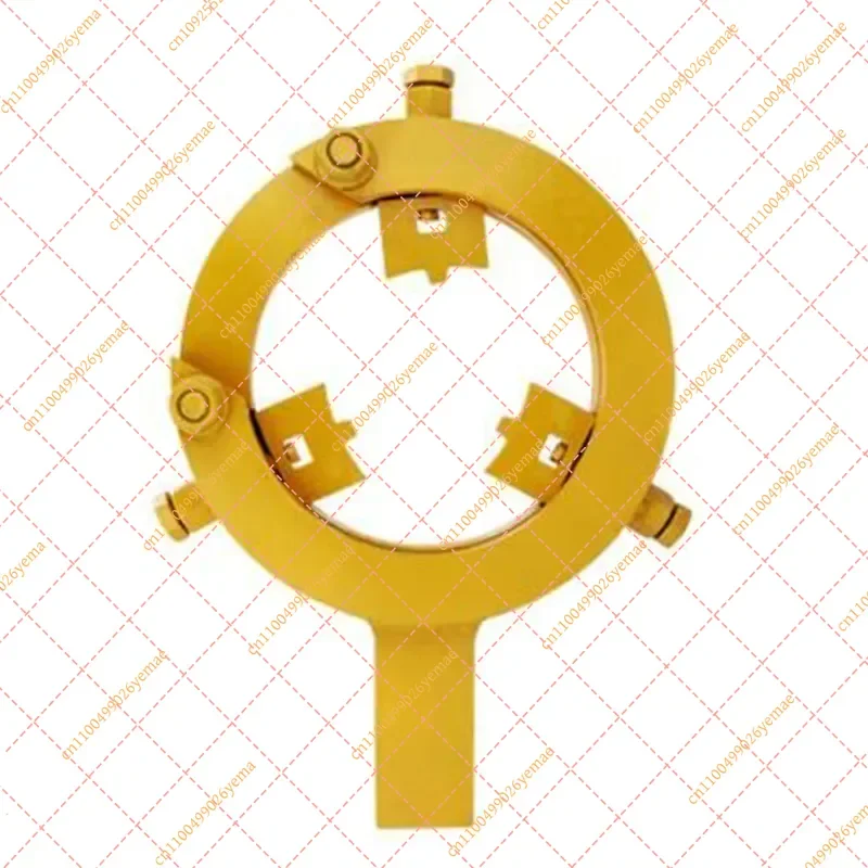 Excavator Hydraulic Cylinder Wrench, 3-Jaw Piston Nut Spanner for Oil Seal Disassembly & Installation