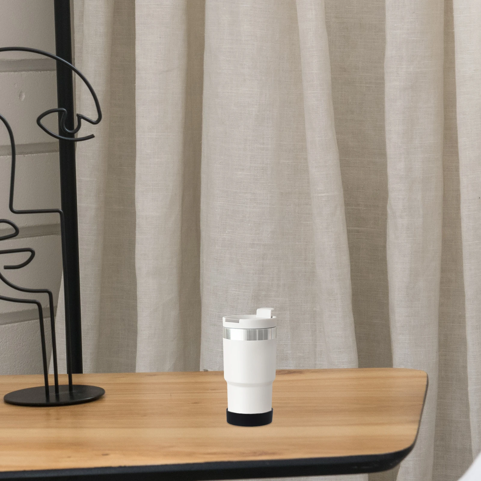 

4Pcs Reusable Silicone Bottle Bottom Cover Boot Insulation Non-Skid Sleeve for Water Boots Glass Cup Bottom Cover