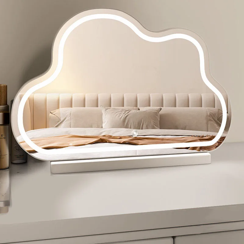 Clear Cheap Mirror Portable Small Universal Makeup Accessories Salon Safe Vintage Funky Mirror Save Space Spiegels Home Decor
