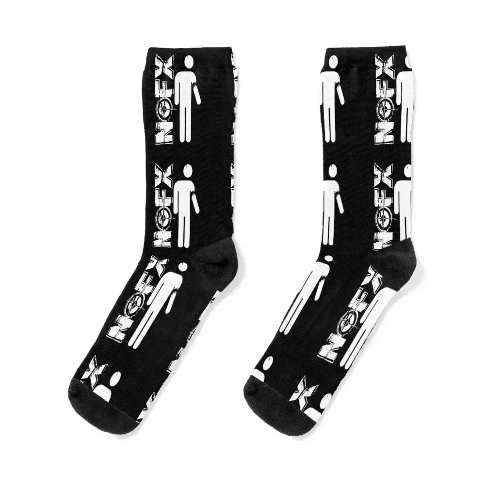 

Nofx punk band logo Socks Run colored winter thermal Toe sports Men Socks Luxury Brand Women's