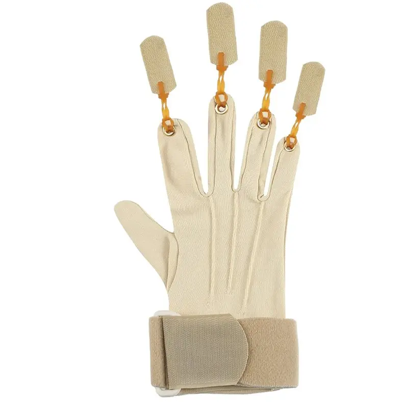Superior-Traction Glove Deluxe Finger Flexion Exercise Glove For Hand For Handed Rehabilitation Right-For Handed Increase In Str