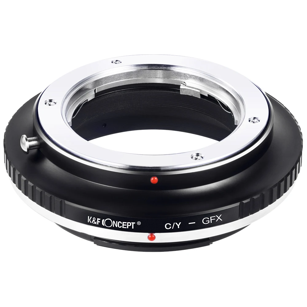 K&F Concept Lenses Adapter for Contax / Yashica Lenses to Fuji GFX Lens Mount Adapter DSLR Accessories Brand New Replacement