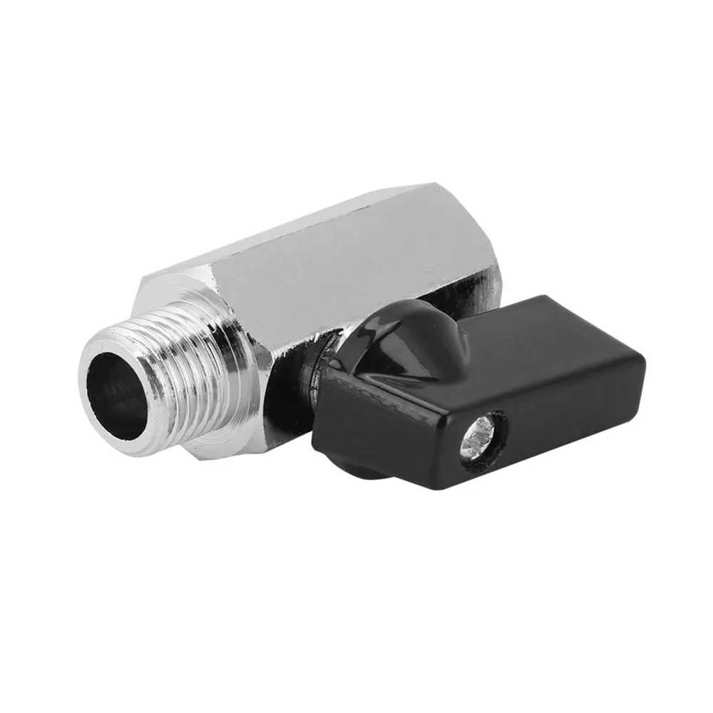 Durable G1/4 Threads Brass Mini Ball Handle Design Mini Size Ball Valve Cooling Valves Water Cooling System