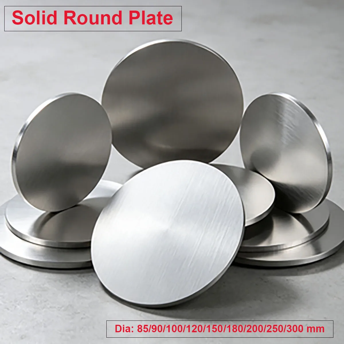 Drilling Customizable 304/201 Stainless Steel Round Shim Disc