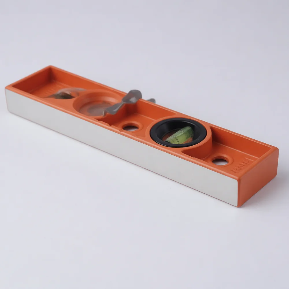 Heavy Duty Magnetic Spirit Level Solid Aluminium Precise Measuring Gauge Versatile Construction Tool For Home Handyman