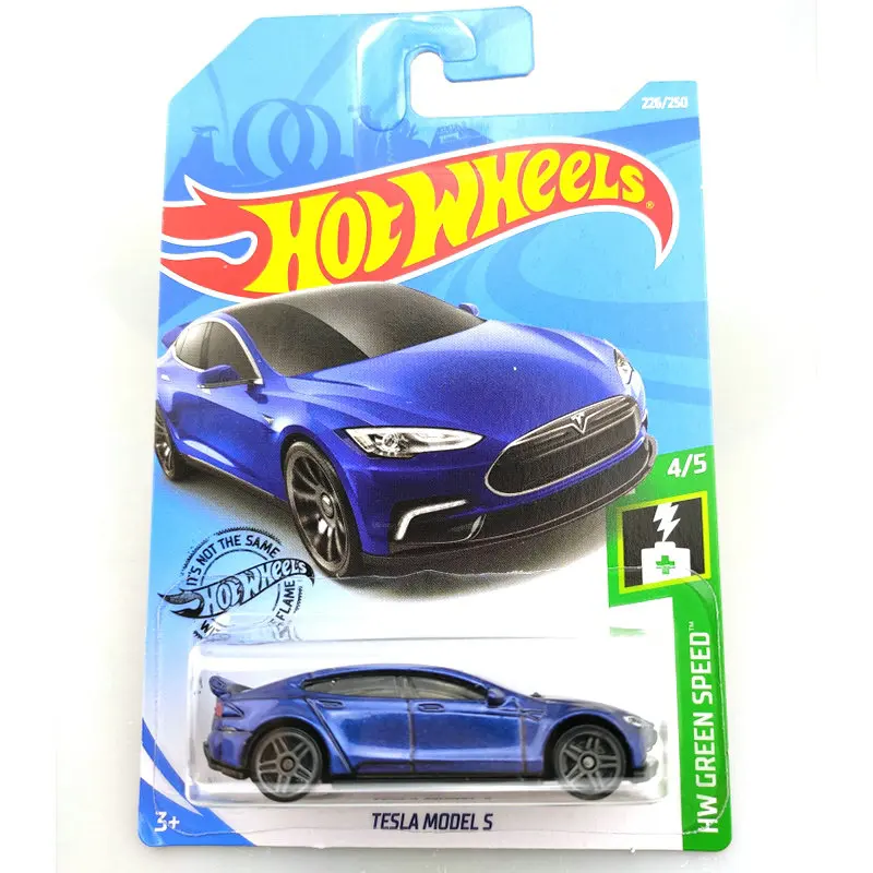 Hot Wheels Cars TESLA Collection 1/64 Metal Die-cast Model Toy Vehicles