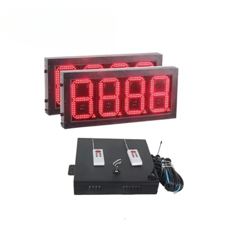 Sell like hot cakes 8inch Red Color 8889/10 Cabinet Gas Station LED Price Sign