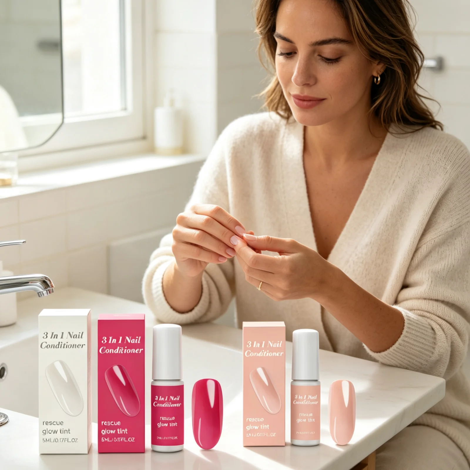 Nail Care Oil Deeply Nourishing Restore Shine Surface Smoother Repairing Polishing Gentle Formula Strengthening Nail Conditioner