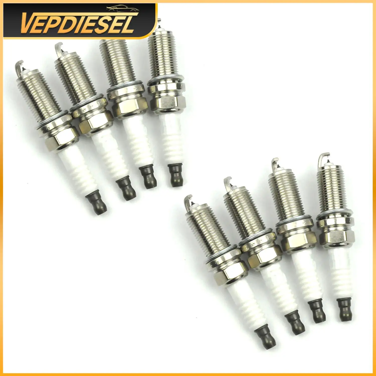 

8pcs Spark Plug for Toyota AVALON CAMRY HIGHLANDER/HYBRID RAV4 SIENNA VENZA 3.5L 2005-2018 90919-01247 FK20HR11