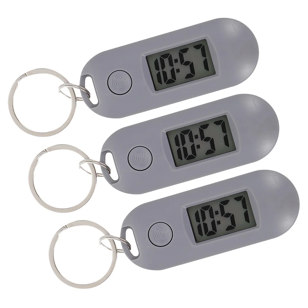 

Digital Watch Kids Key Chain Keyring Small Electronic Watches Portable Keychain Man Keychains