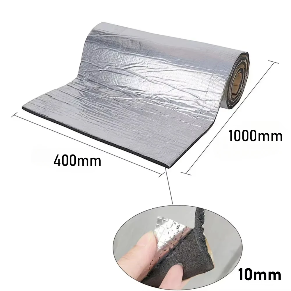 40X100/200 Cm Auto Geluidsisolatie Deadening Mat Geluiddempende Auto Warmte Geluidsisolatie Deadening Mat Voor auto Kap Motordeur