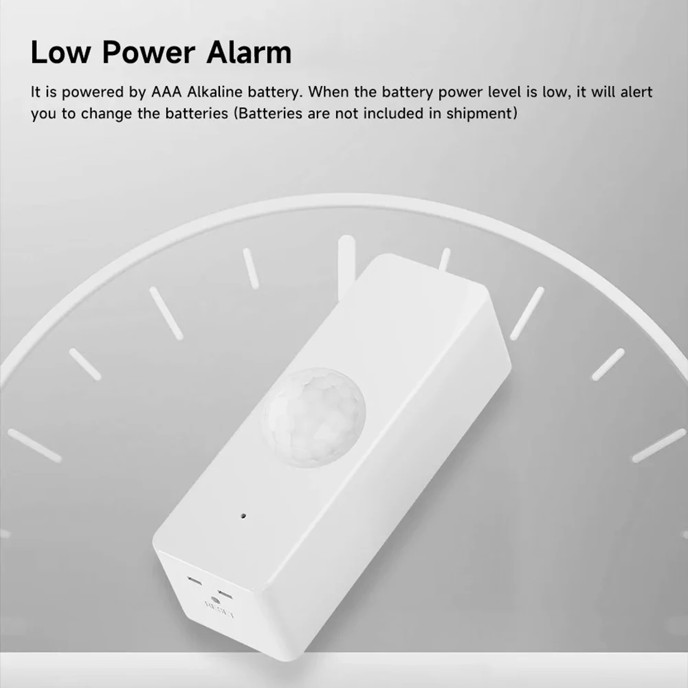 Home Security As Shown In The Picture Human Motion Detection 2 AAA Batteries Easy Installation High-quality ABS Material