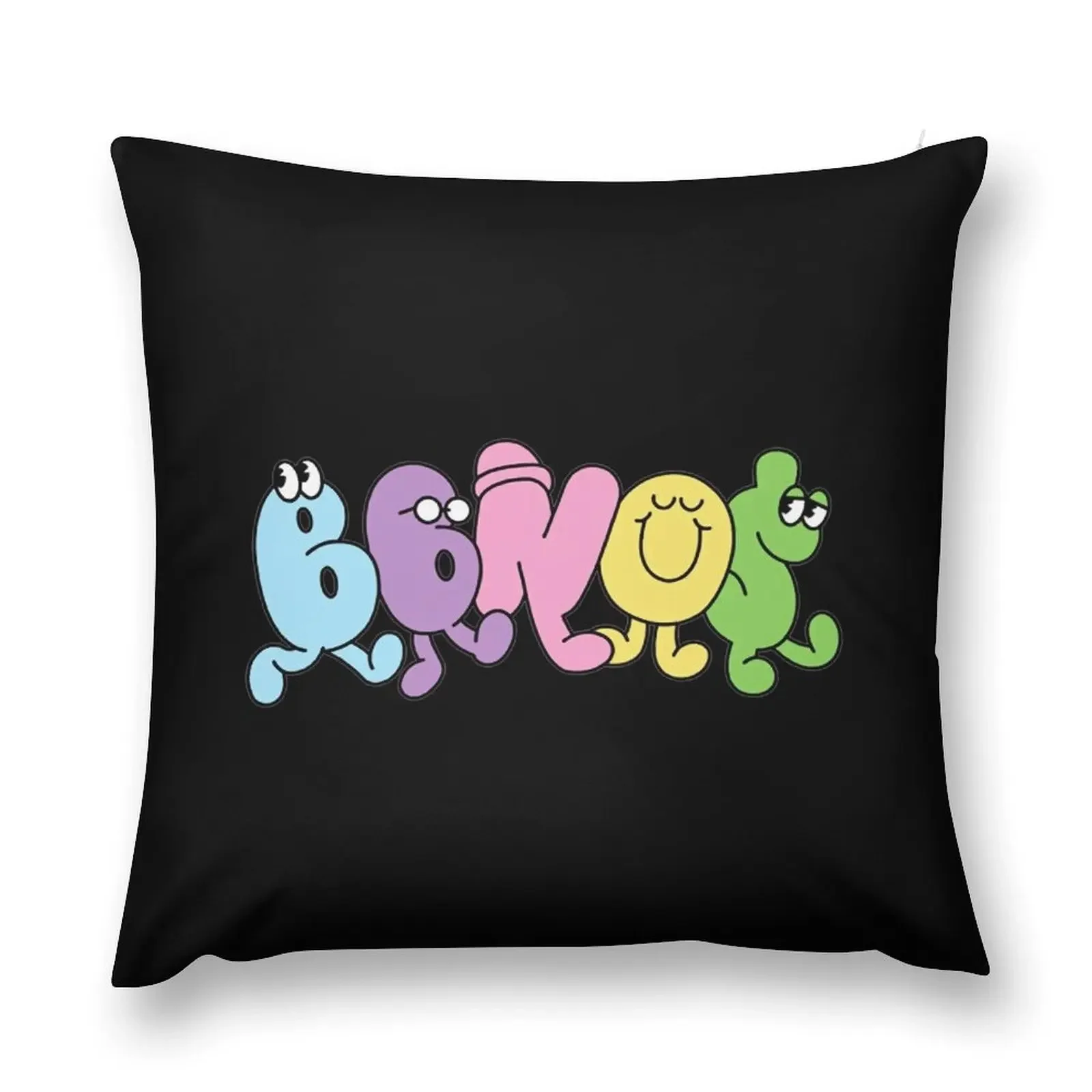 

Bbno Merch Character Bbnos Throw Pillow Decorative pillowcase Couch Pillows Christmas Pillowcase pillow