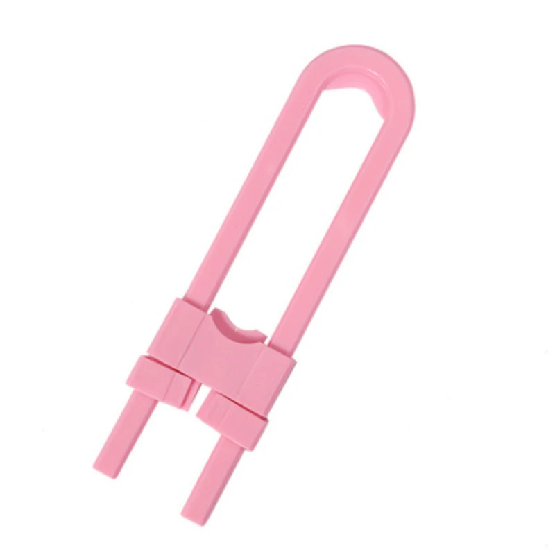 1 Piece Children Protection Lock U Shape Baby Safety Lock Prevent Child From Opening Drawer Cupboard Door Children Safety Lock