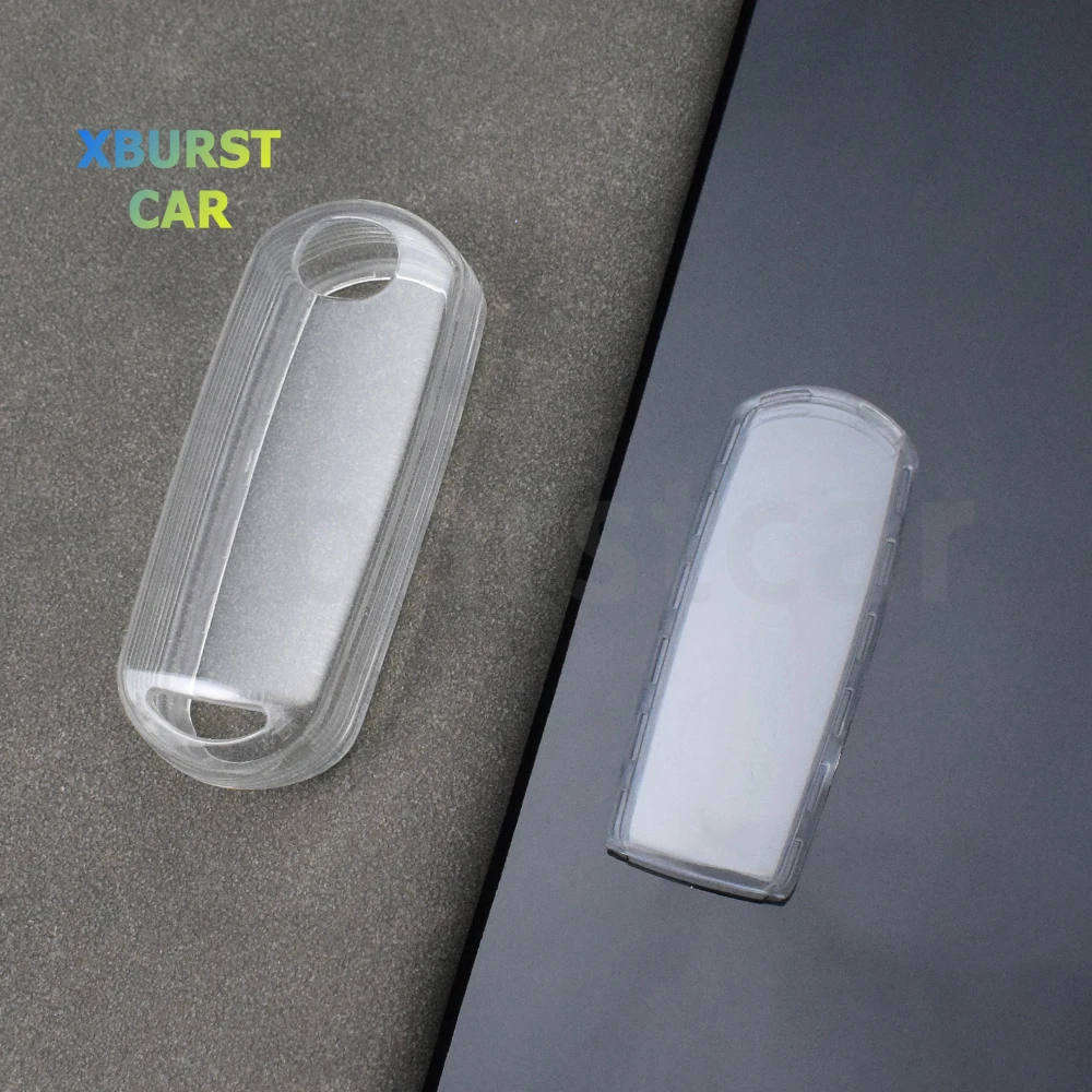 Image of Transparente TPU Auto Shell Fob Auto Schlüssel Fall Abdeckung Halter Für Mazda CX-5 CX5 CX-3 CX7 CX-9 3 4 CX30 2 3 6 Demio Atenza Axela