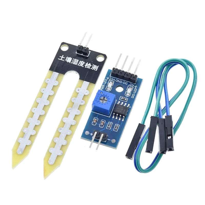 Smart Elektronica Bodemvocht Hygrometer Detectie Vochtigheid Sensor Module DIY Robot Slimme Auto Bodemvochtigheid Sensor Module