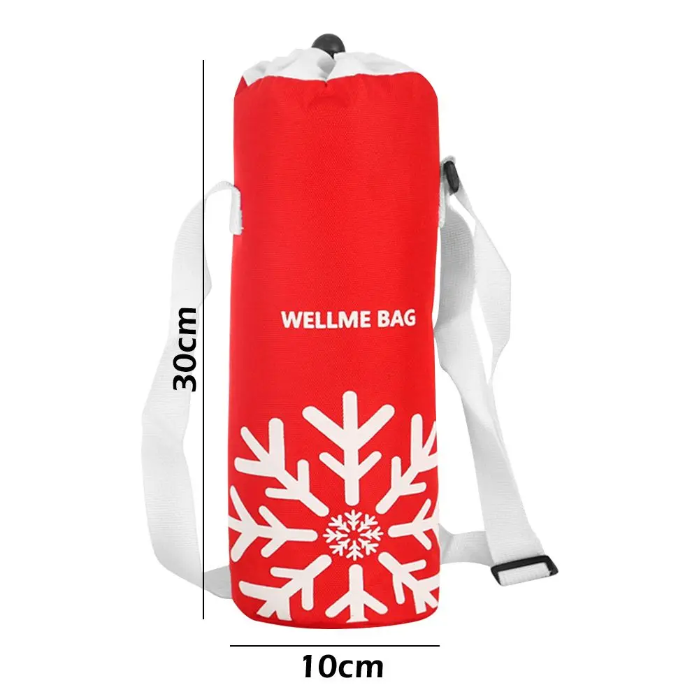 1.5L Portable Thermal Insulated Bottle Cover Cooler Bags Collapsible Waterproof Aluminum Film Travel Insulated Water Bottle