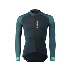 RX MAVIC Men's Autumn Cycling Set Road Cycling UV Protection Long Sleeve Spring Cycling Professional Team Training Long Sleeve