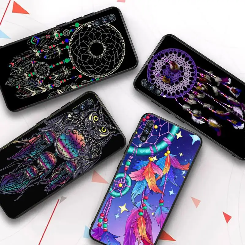 Mandala flower Dream Catcher  Phone Case for Samsung A51 A30s A52 A71 A12 for Huawei Honor 10i for OPPO vivo Y11 cover