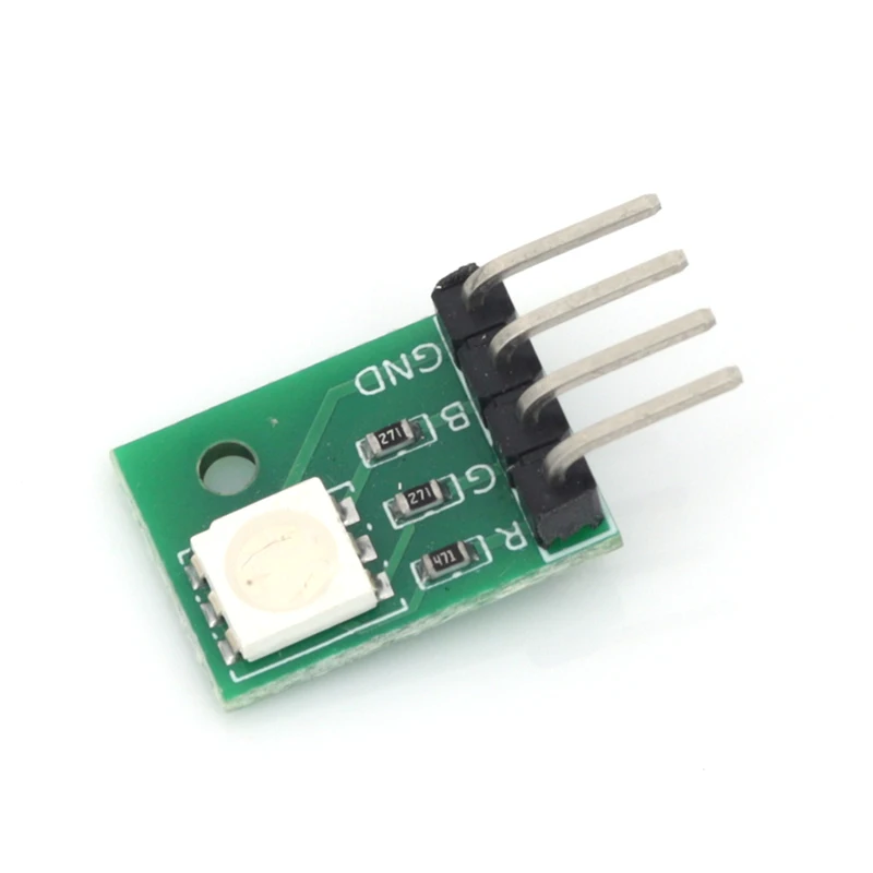 RGB LED 3 Colour RGB SMD LED Module 5050 full color Pwm tri-color LED 3.3V-5V For Arduino MCU