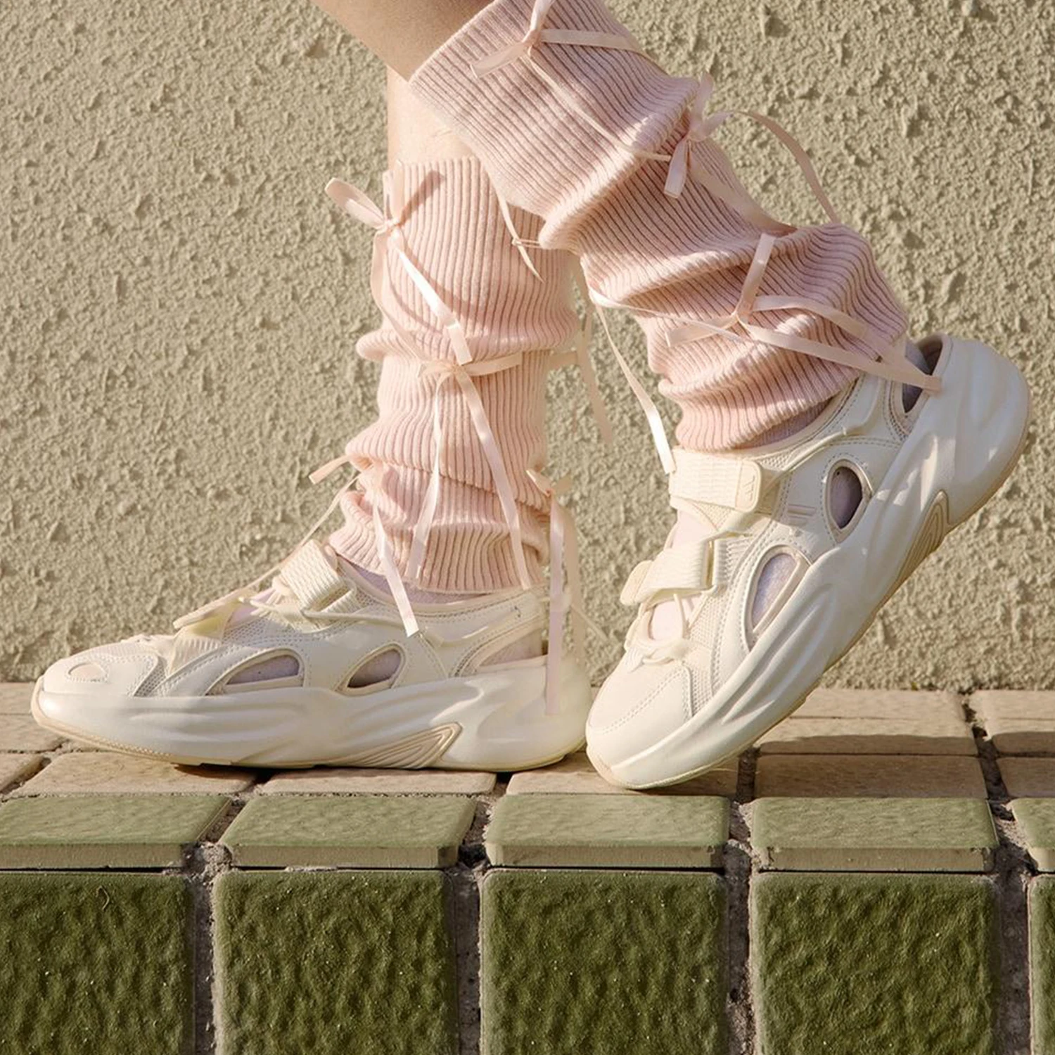 

Оригинальные дышащие сандалии унисекс Adidas OZWAVE SANDAL на толстой подошве JS4577