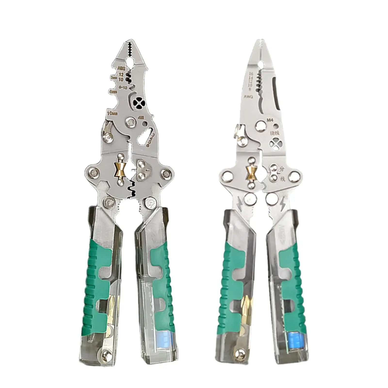 Strumento per crimpare cavi spelafili multifunzionale